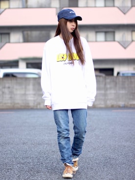 Yoshiさん（レディース・162cm）の冬コーディネート