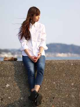 Yoshiさん（レディース・162cm）の春コーディネート