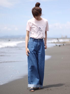 Yoshiさん（レディース・162cm）の春コーディネート