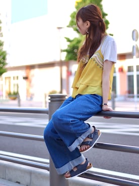 Yoshiさん(レディース・162cm)の夏コーディネート