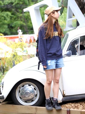 Yoshiさん(レディース・162cm)の夏コーディネート