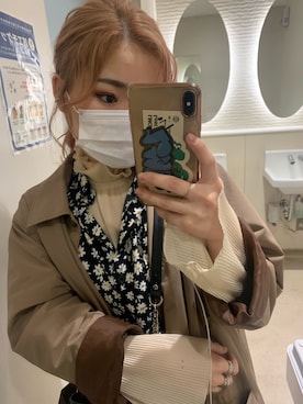 「LMCのアイテム（財布/小物）」を使った、tomomiさん（レディース・153cm）の春コーディネート