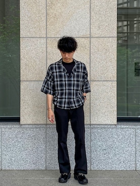 「sunsea」｜「アイテム（アクセサリー）」を使った、kaeさん（メンズ・167cm）の夏コーディネート