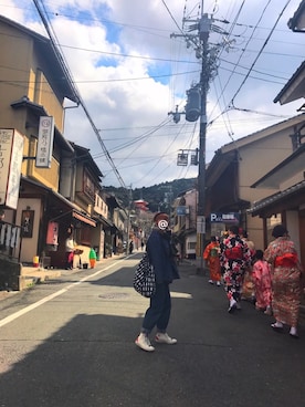 「MONKI」｜Candyさん（レディース・155cm）の春コーディネート