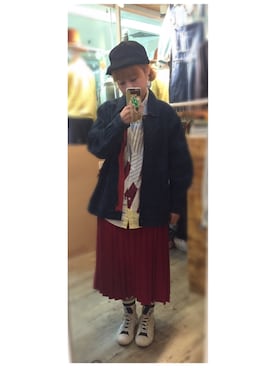 「INFIELDER DESIGN（インフィールダーデザイン）のアイテム」を使った、Candyさん（レディース・155cm）の春コーディネート