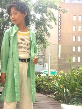 toiさん（キッズ・128cm）の夏コーディネート