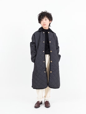 「大人カジュアル」｜「アイテム（その他アウター）」を使った、toiさん（キッズ・143cm）の秋コーディネート