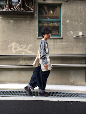 「ARCH & LINE（アーチアンドライン）のアイテム」を使った、toiさん（キッズ・143cm）の秋コーディネート