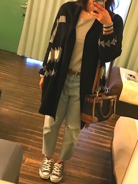 カーディガン ボレロ ブラック系 を使った サーフ のレディース人気ファッションコーディネート Wear