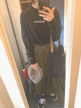 SHIOさん（レディース・161cm）の冬コーディネート