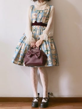 「Leur Getter（ルルゲッタ）のアイテム」を使った、ろくさん（レディース・163cm）の春コーディネート