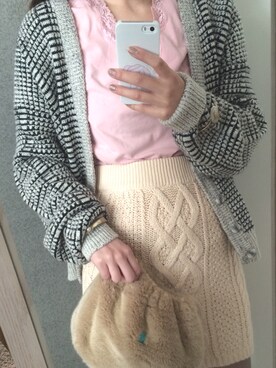 のんみちさん（レディース・158cm）の冬コーディネート