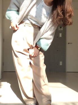 のんみちさん（レディース・158cm）の冬コーディネート