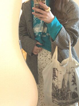 のんみちさん（レディース・158cm）の冬コーディネート