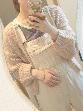 「SLOBE IENA（スローブイエナ）のアイテム（オールインワン・サロペット）」を使った、のんみちさん（レディース・158cm）の秋コーディネート