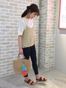 うっぴさん（レディース・156cm）の春コーディネート