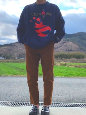 「maRe maRe（マーレマーレ）のアイテム」を使った、ramihuさん（メンズ・162cm）の春コーディネート