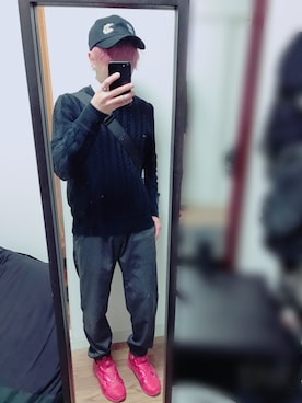 「seedoek（シーズック）のアイテム」を使った、ぷさん（メンズ・160cm）の春コーディネート