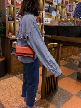 「PIXY（ピクシー）のアイテム」を使った、Elania.hさん（レディース・156cm）の秋コーディネート