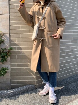 「student」｜Elania.hさん（レディース・156cm）の冬コーディネート