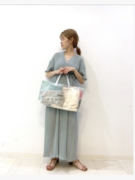 gumiさん（レディース・156cm）の夏コーディネート