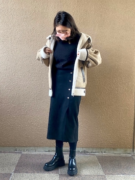 みささん（レディース・162cm）の冬コーディネート