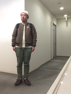 よんさん(メンズ・166cm)の冬コーディネート