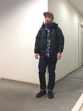 ダウンジャケット コート その他 を使った ネルシャツ のメンズ人気ファッションコーディネート Wear ダウンジャケット コート その他 を使った ネルシャツ のメンズ人気ファッションコーディネート Wear