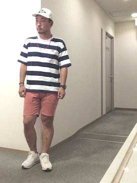 「URBAN RESEARCH Sonny Label（アーバンリサーチサニーレーベル）のアイテム（アクセサリー）」を使った、よんさん（メンズ・166cm）の夏コーディネート