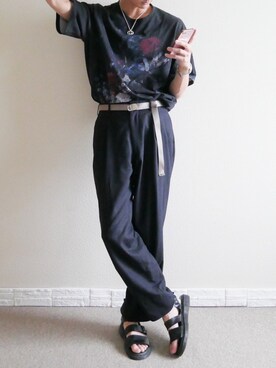 かわさん（メンズ・182cm）の夏コーディネート