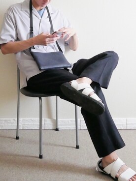 かわさん（メンズ・183cm）の夏コーディネート