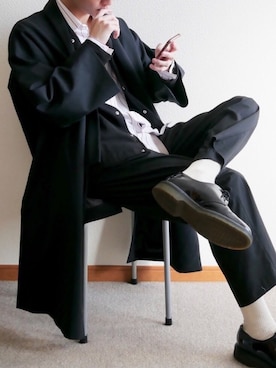 かわさん（メンズ・182cm）の春コーディネート