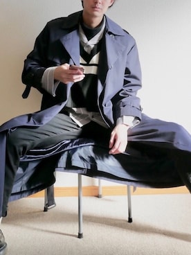 かわさん(メンズ・182cm)の冬コーディネート