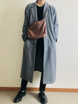 かわさん（メンズ・182cm）の秋コーディネート