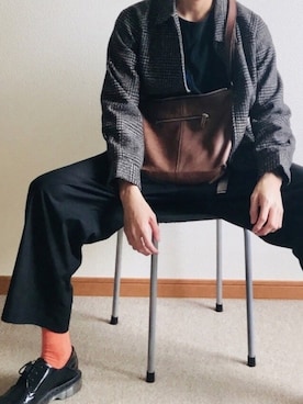 かわさん(メンズ・182cm)の秋コーディネート