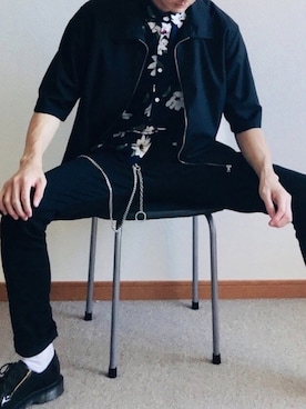 かわさん（メンズ・182cm）の夏コーディネート