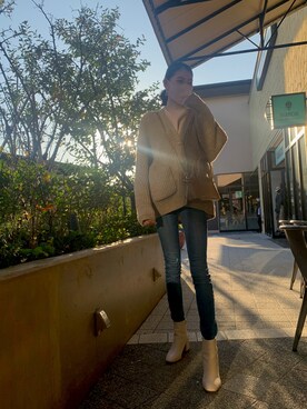 R.Iさん（レディース・173cm）の秋コーディネート