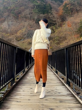 R.Iさん（レディース・173cm）の秋コーディネート