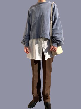 uuさん（レディース・159cm）の春コーディネート