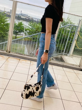 「COOLなこのコが仲間入り」｜®️さん（レディース・153cm）の夏コーディネート