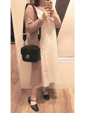 「OOPS（ウップス）のアイテム（ワンピース/ドレス）」を使った、千千さん（レディース・162cm）の夏コーディネート