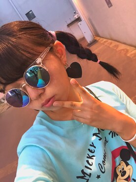 「one way（ワンウェイ）のアイテム（アクセサリー）」を使った、いぐさん（レディース・153cm）の夏コーディネート