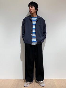 高山 湧士さん（メンズ・174cm）の春コーディネート