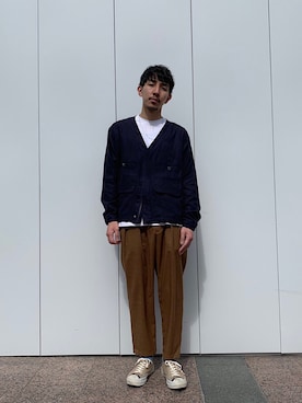 高山 湧士さん（メンズ・174cm）の春コーディネート