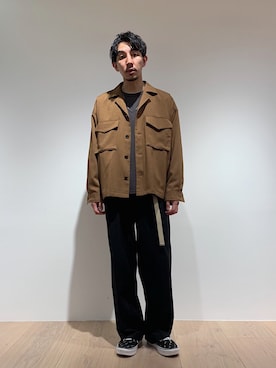 高山 湧士さん（メンズ・174cm）の夏コーディネート