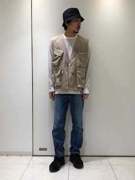 高山 湧士さん（メンズ・174cm）の夏コーディネート