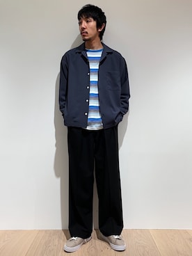 高山 湧士さん（メンズ・174cm）の夏コーディネート