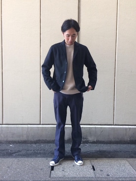 伊東 翔さん(メンズ・180cm)の秋コーディネート