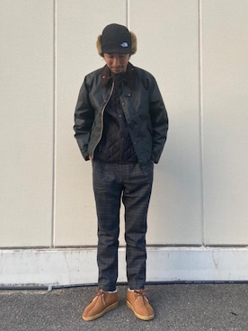 「BEAUTY&YOUTH UNITED ARROWS（ビューティーアンドユースユナイテッドアローズ）のアイテム（その他アウター）」を使った、伊東 翔さん（メンズ・180cm）の秋コーディネート