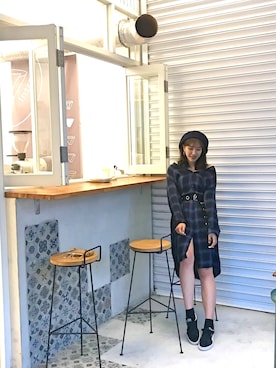 「VII&CO（VII&CO）のアイテム」を使った、林珈卉さん（レディース・169cm）の春コーディネート